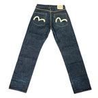 Evisu Double Knee Paint Pocket Denim (32x35)