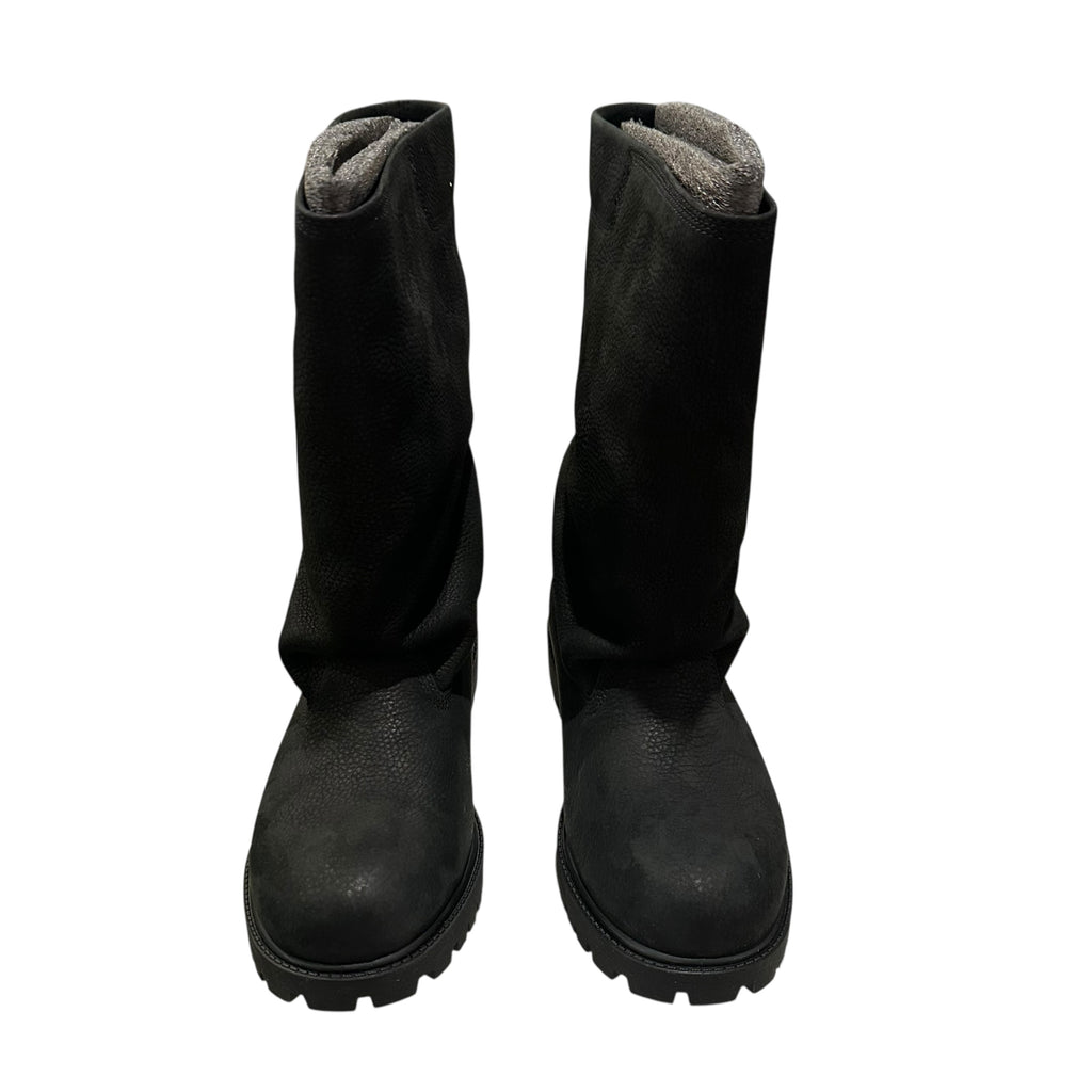 NEW Telfar Timberland Mid Pull On Boots Blacks