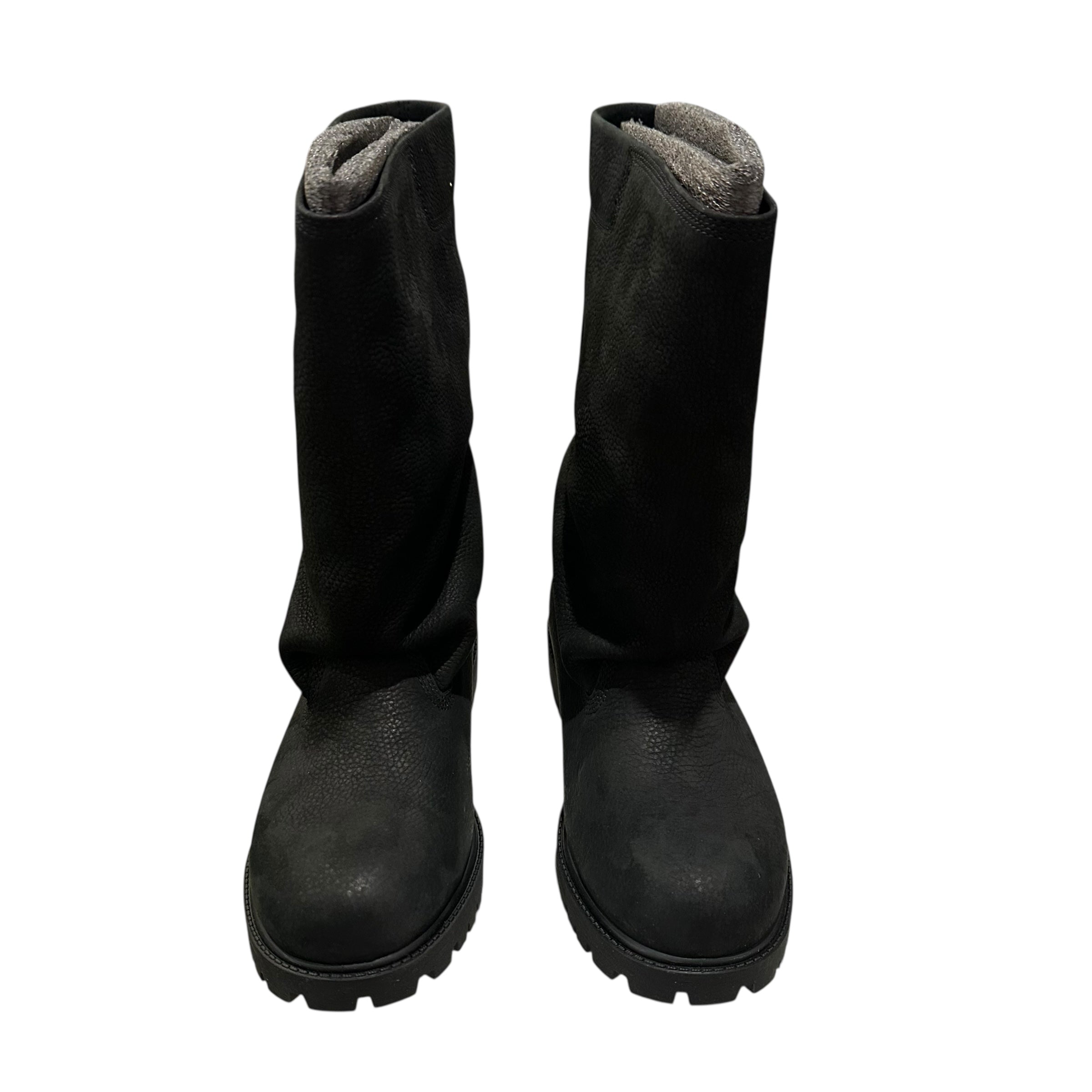 NEW Telfar Timberland Mid Pull On Boots Blacks