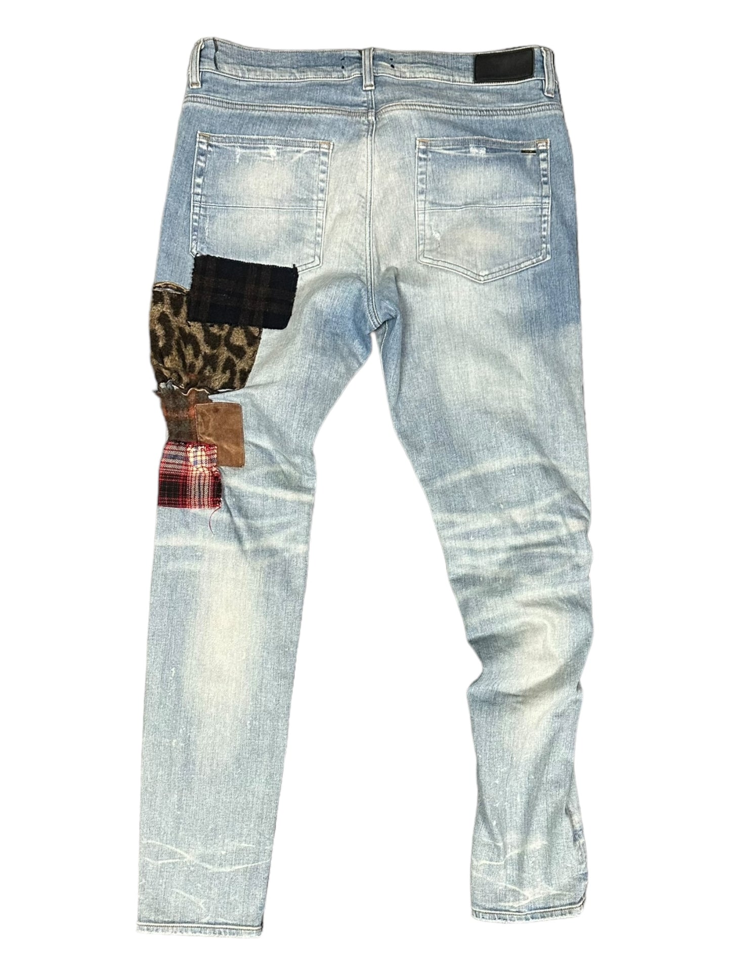 Amiri Patchwork Denim