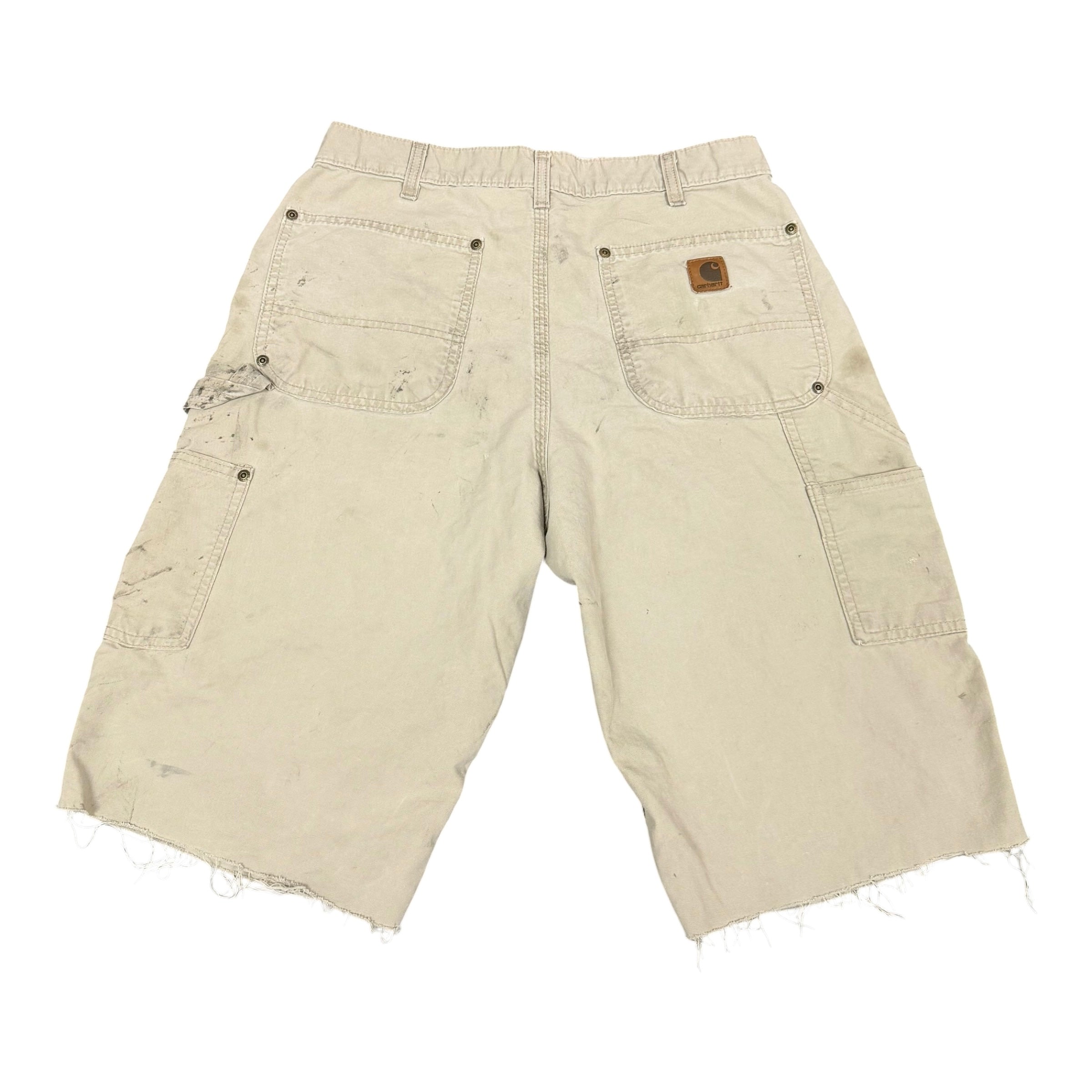 Vintage Carhartt Canvas Double Knee Shorts(32)Thinner Material