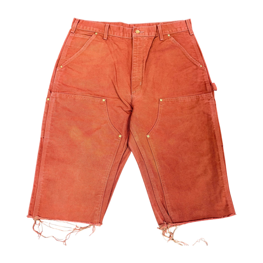 Pink Carhartt Double Knee Shorts
