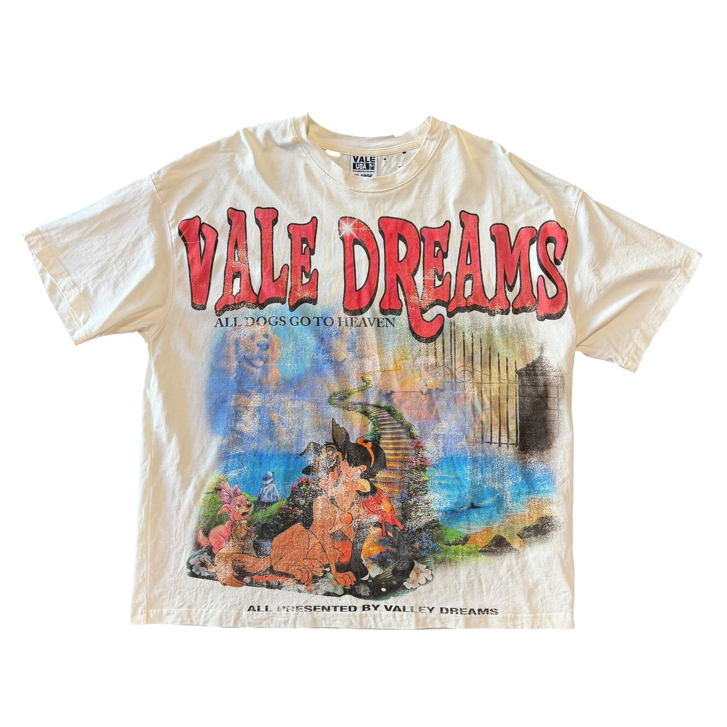 Vale Lives “Dogs Go To Heaven” Tee