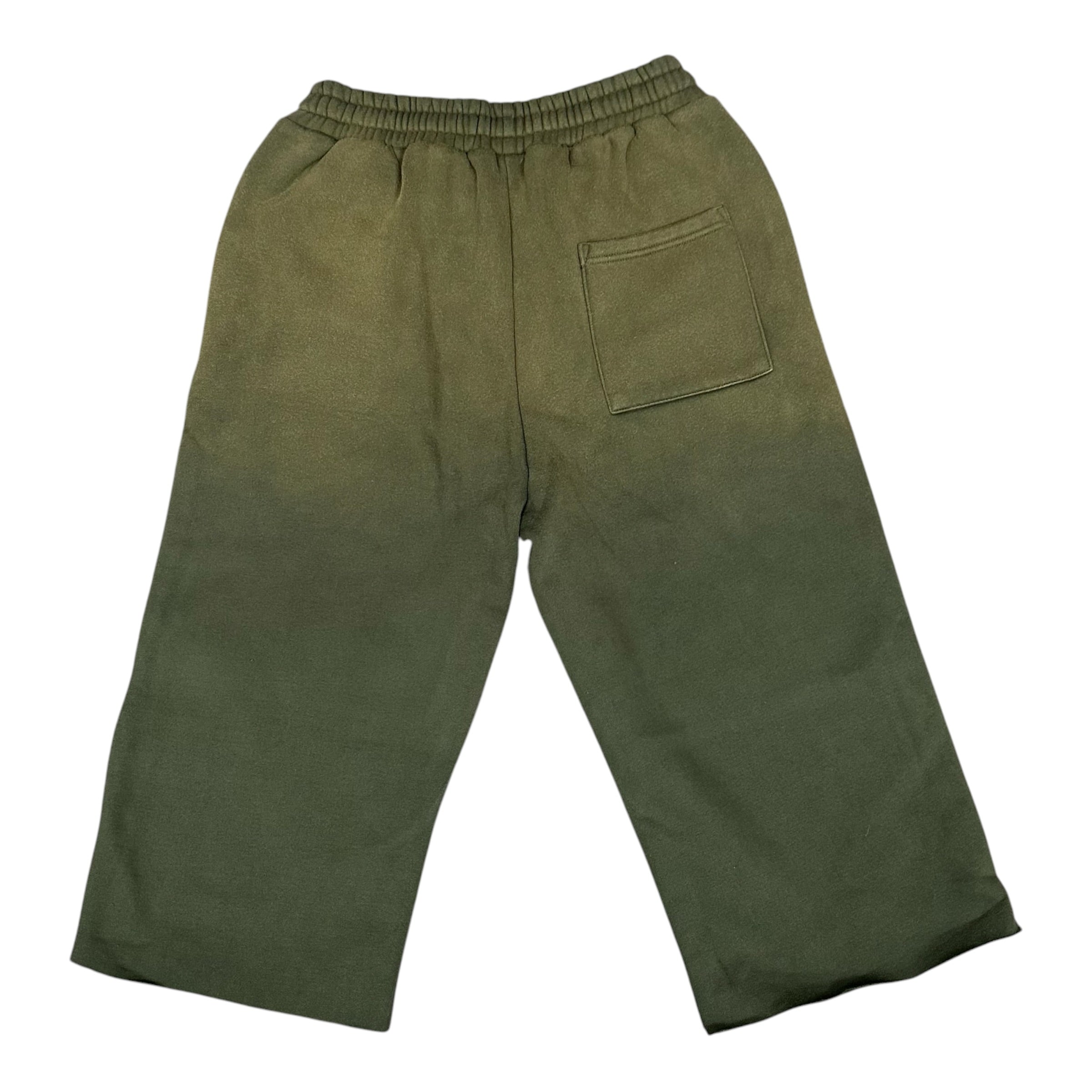 NEW Abominable Green Sweat 3/4 Shorts