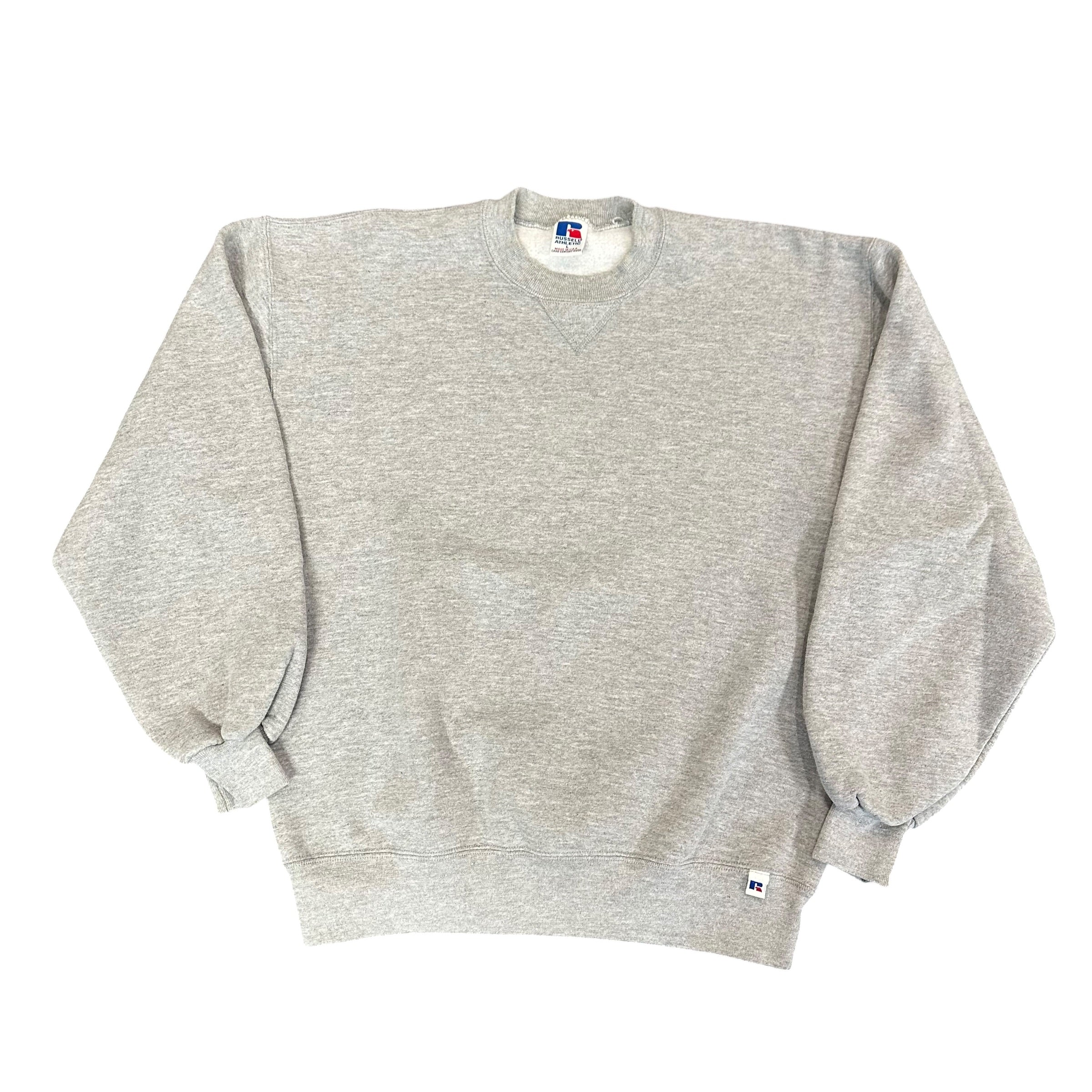 Vintage Light Grey Russell Crewneck