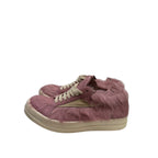 Rick Owens Pink Fur Vintage Sneakers