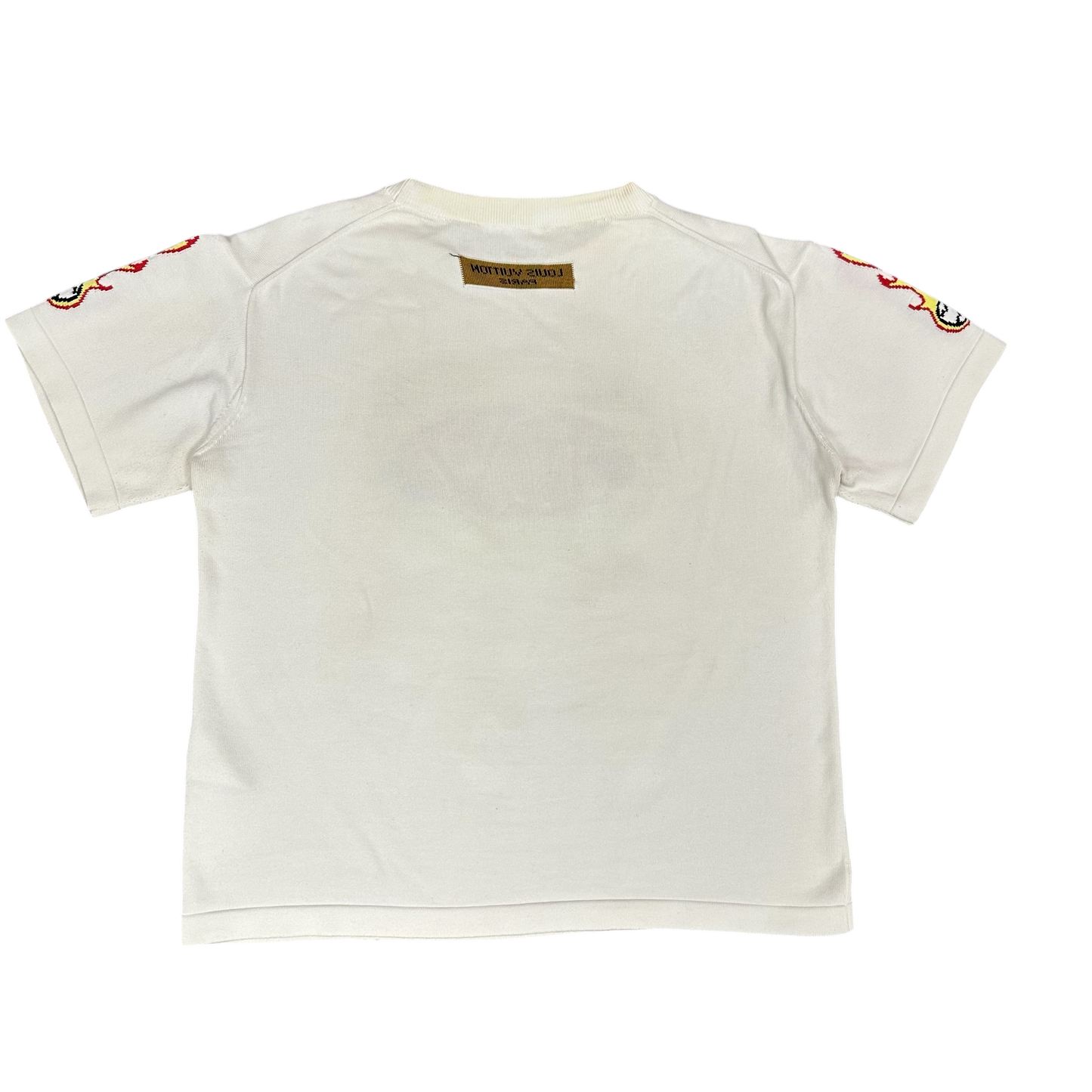 Louis Vuitton Baseball Knit White Tee