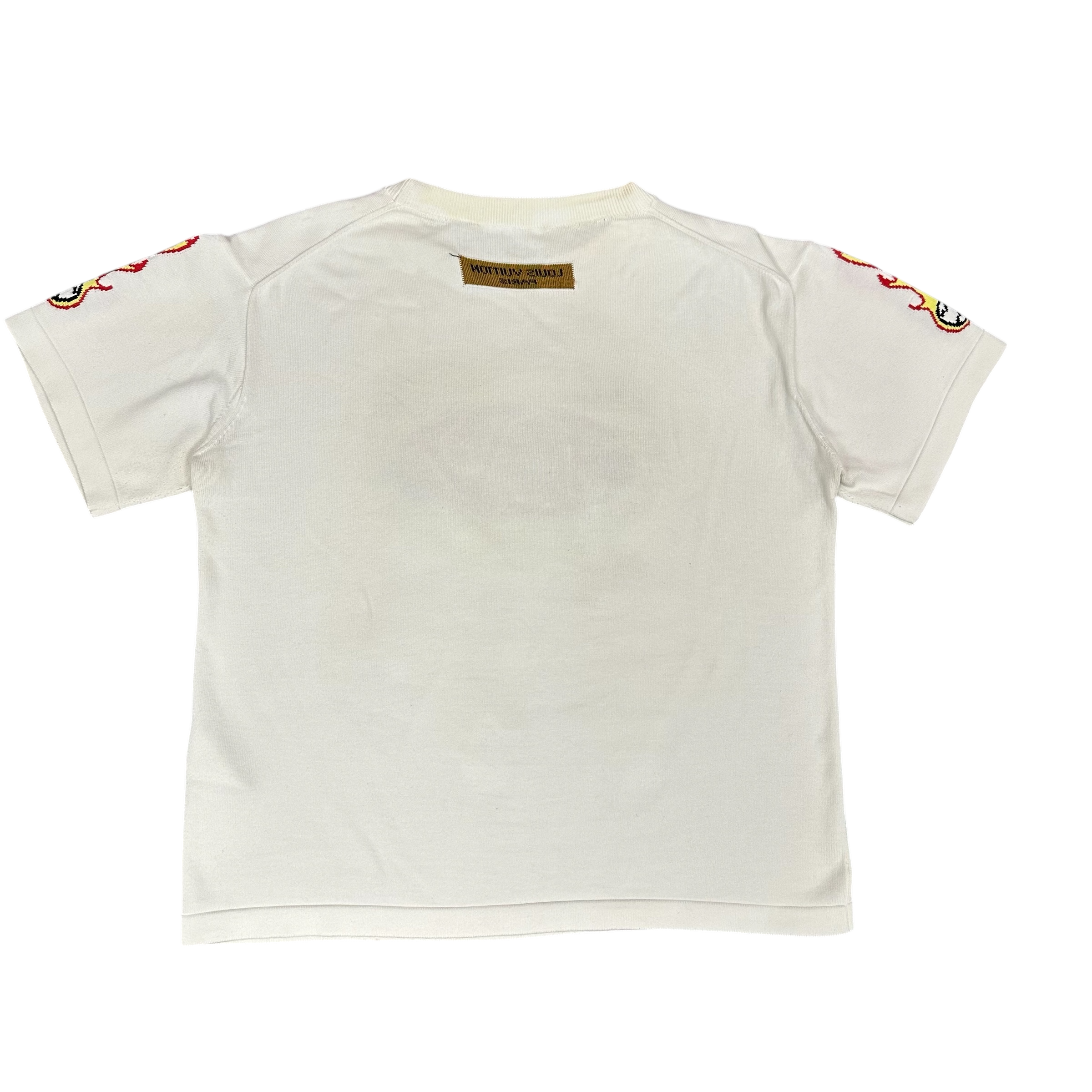 Louis Vuitton Baseball Knit White Tee