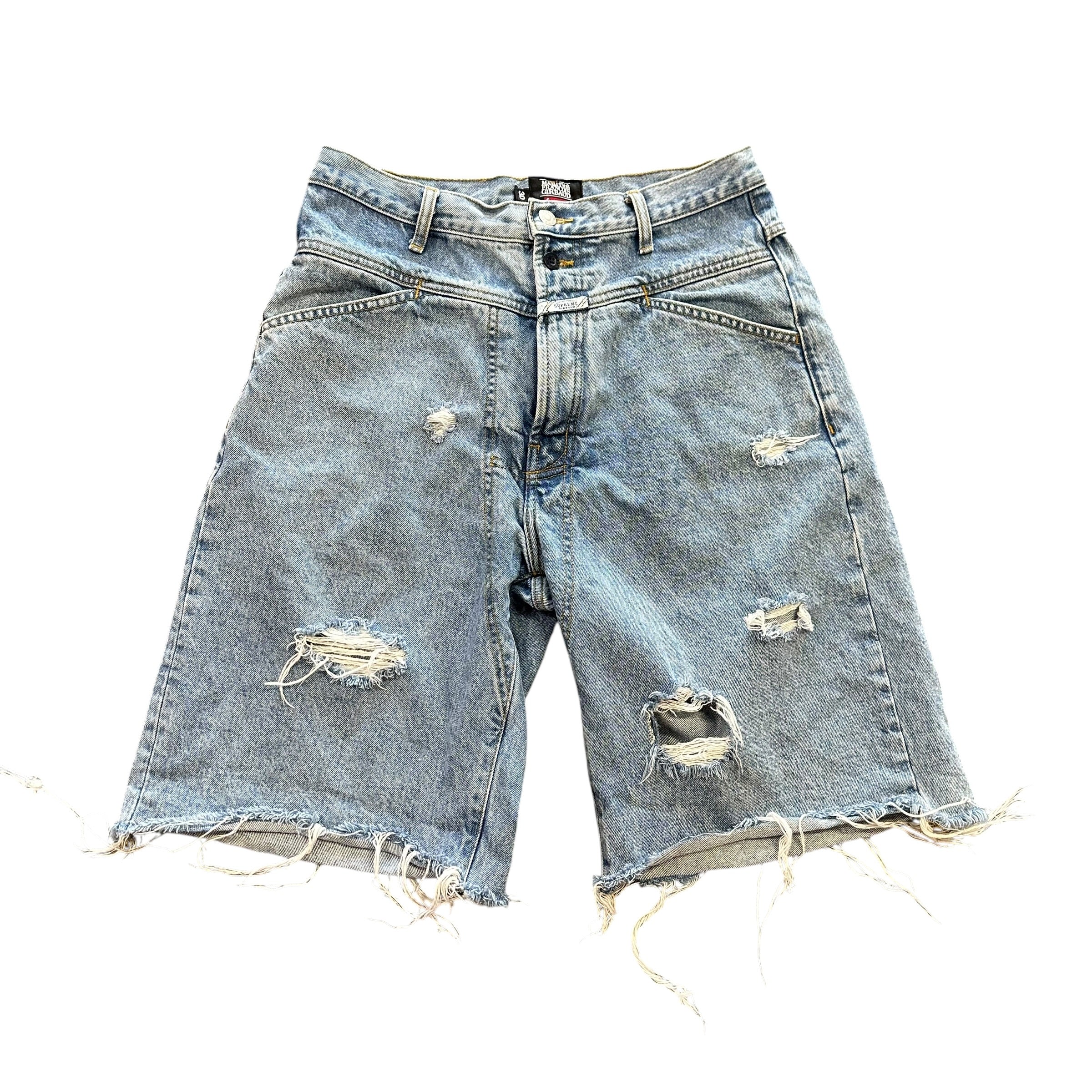 Supreme x Girbaud Blue Denim Shorts