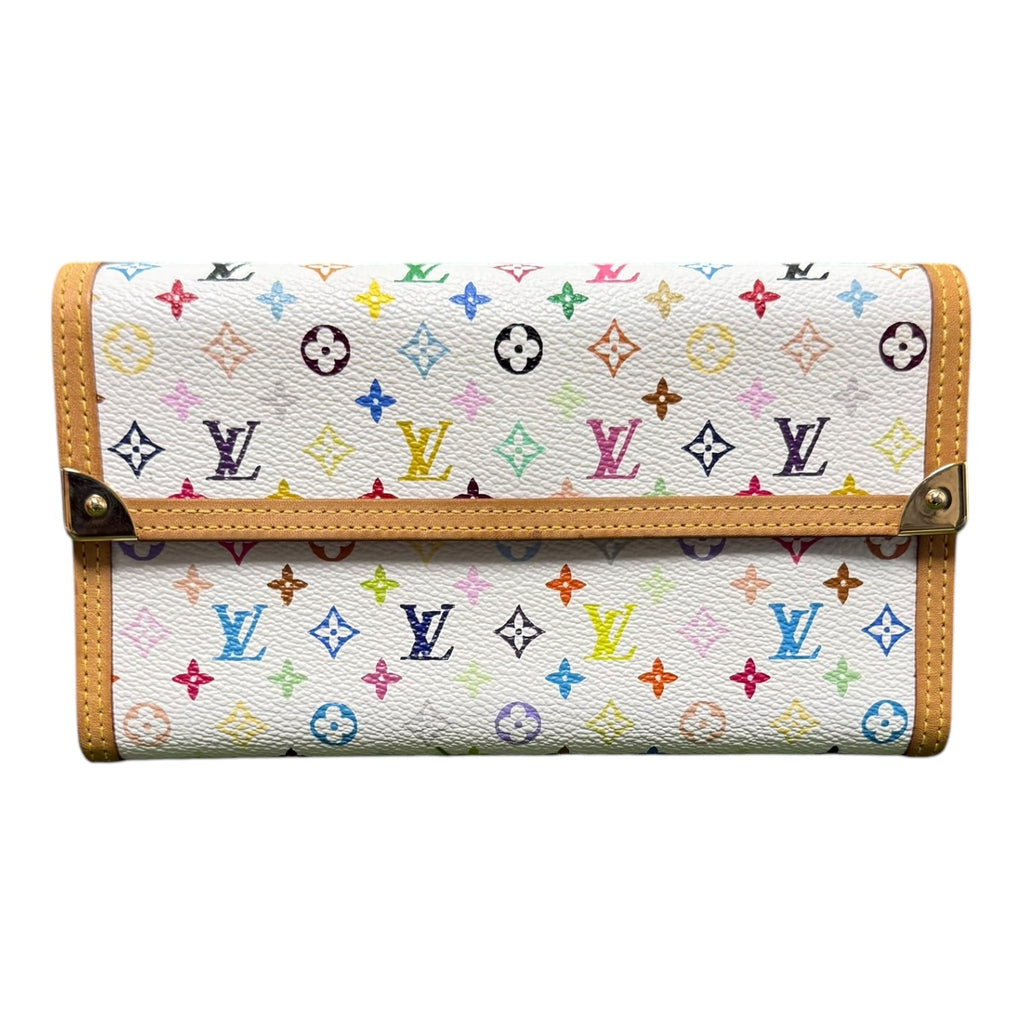 Louis Vuitton White Monogram Wallet