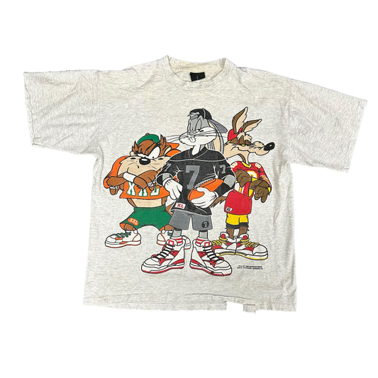 1993 Looney Tunes Football T-shirt