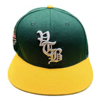 Vertabrae Green/Yellow Fitted Hat