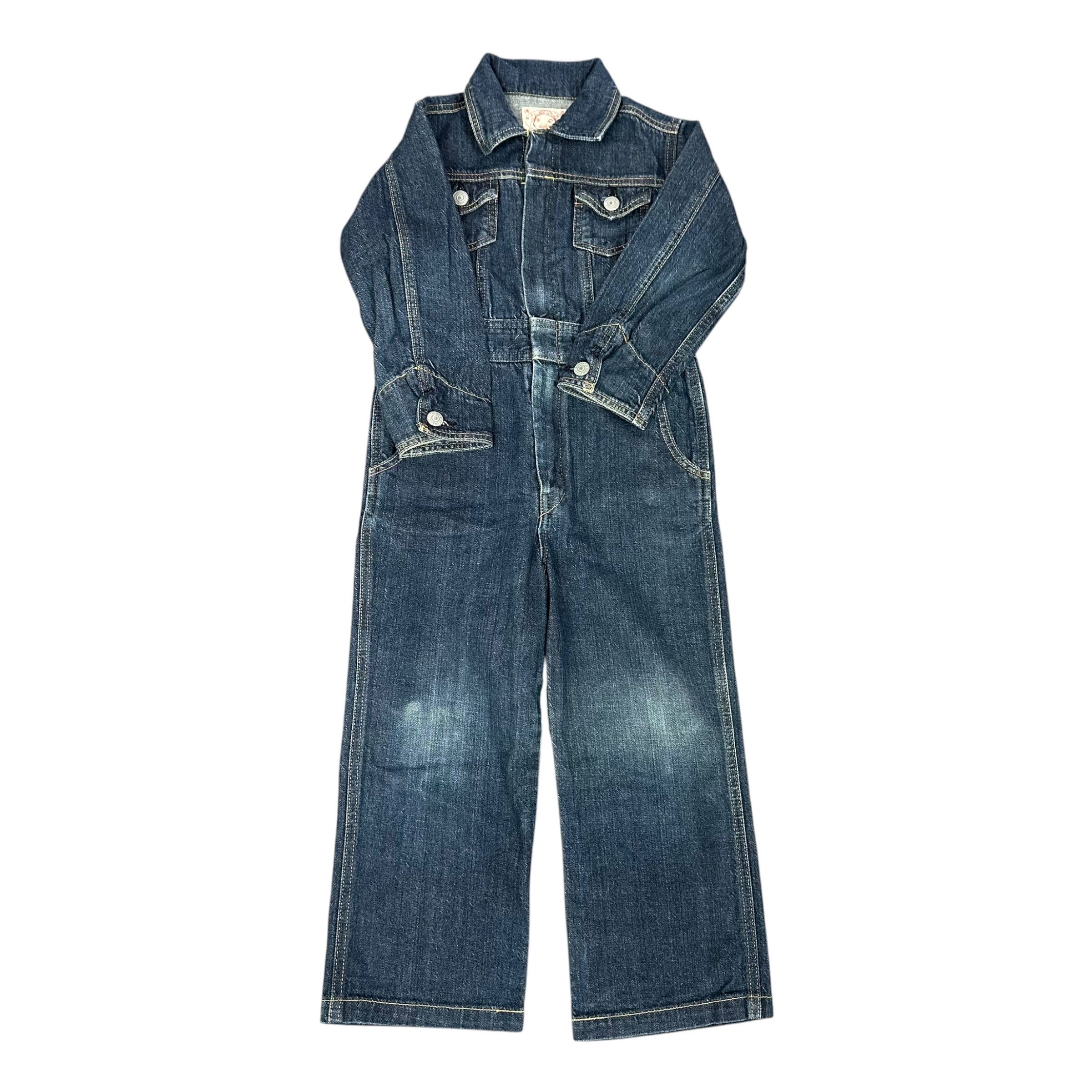 Evisu Kids' Denim Jumpsuit