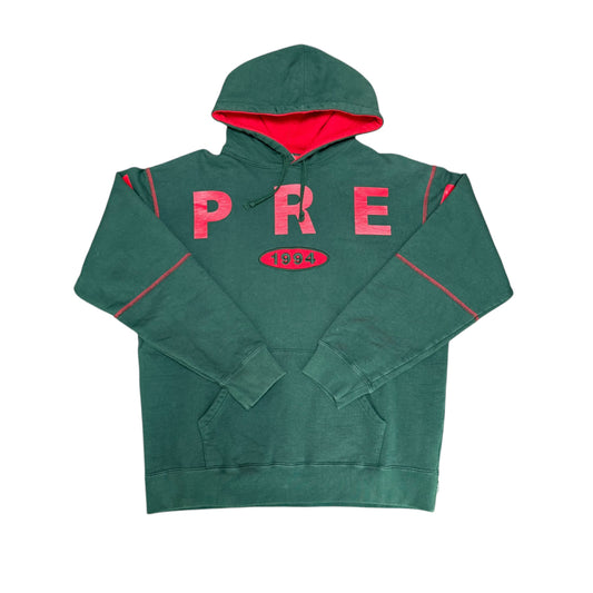 Supreme Green/Red Hoodie