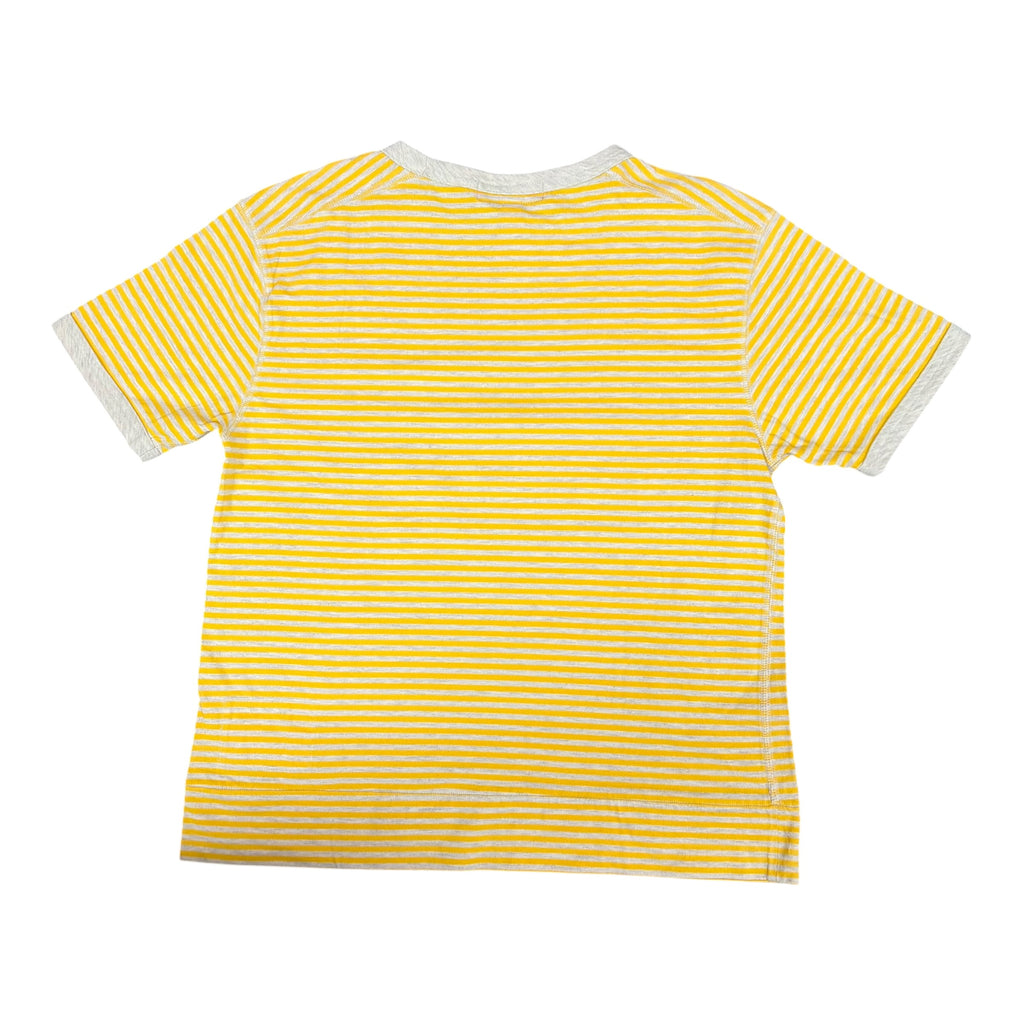 Evisu Stripped Yellow/Blue Ringer Tee