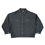 Balenciaga Tape Logo Denim Jacket