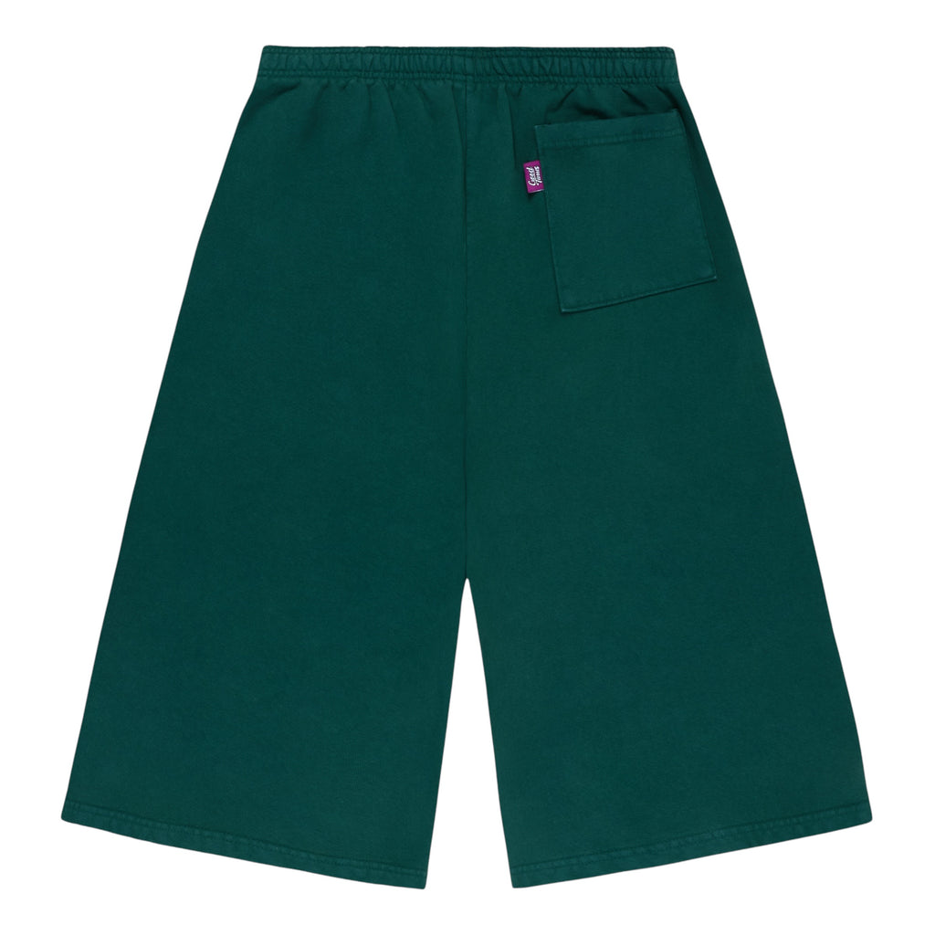 Good Times 3/4 Sweat Shorts “Green”