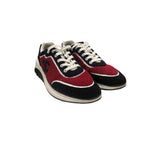 Chanel CC Logo Terry Cloth Sneakers (No Box)
