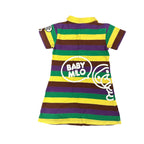 BAPE Kids Striped Milo Polo Dress