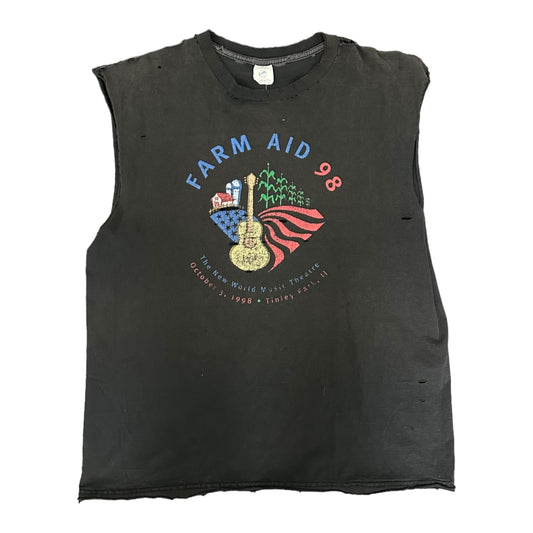 '98 Farm Aid Cut Off Tee