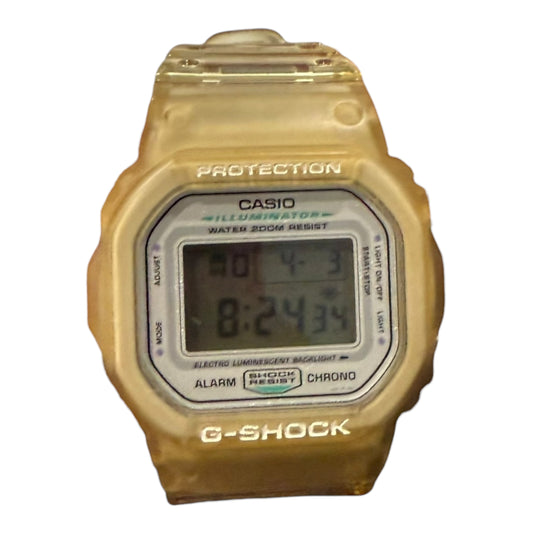 Clear G Shock