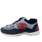 Chanel Navy/Blue/Red Trainers
