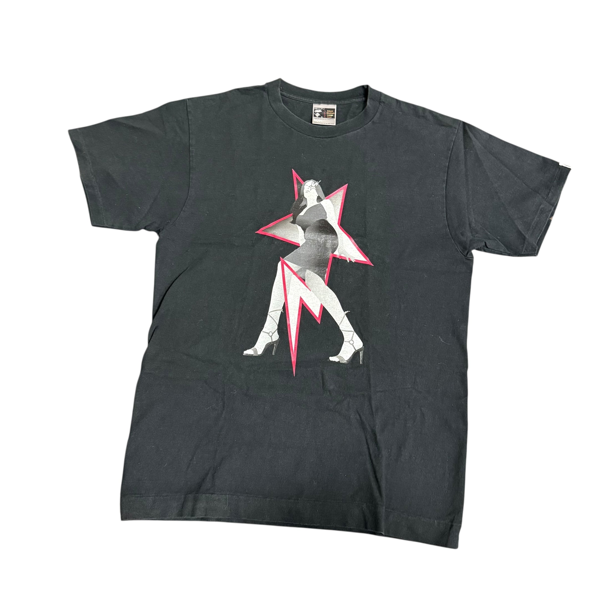 Варе 2002 BAPE Star Girl tee