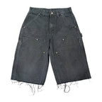 Black Carhartt Double Knee Shorts
