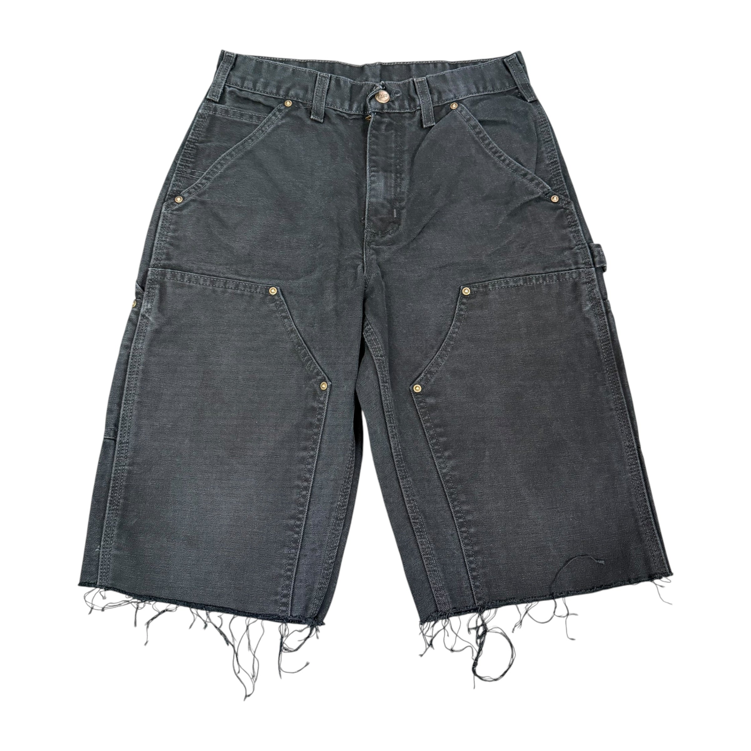 Black Carhartt Double Knee Shorts