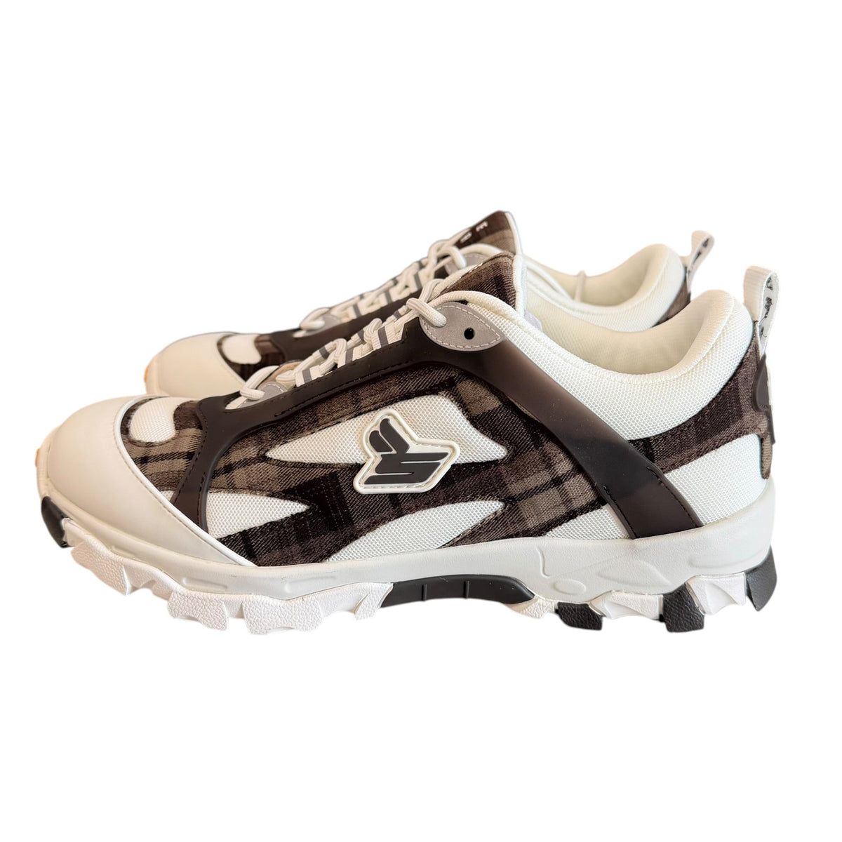 New EE x Sicko Hiking Sneaker White/Brown