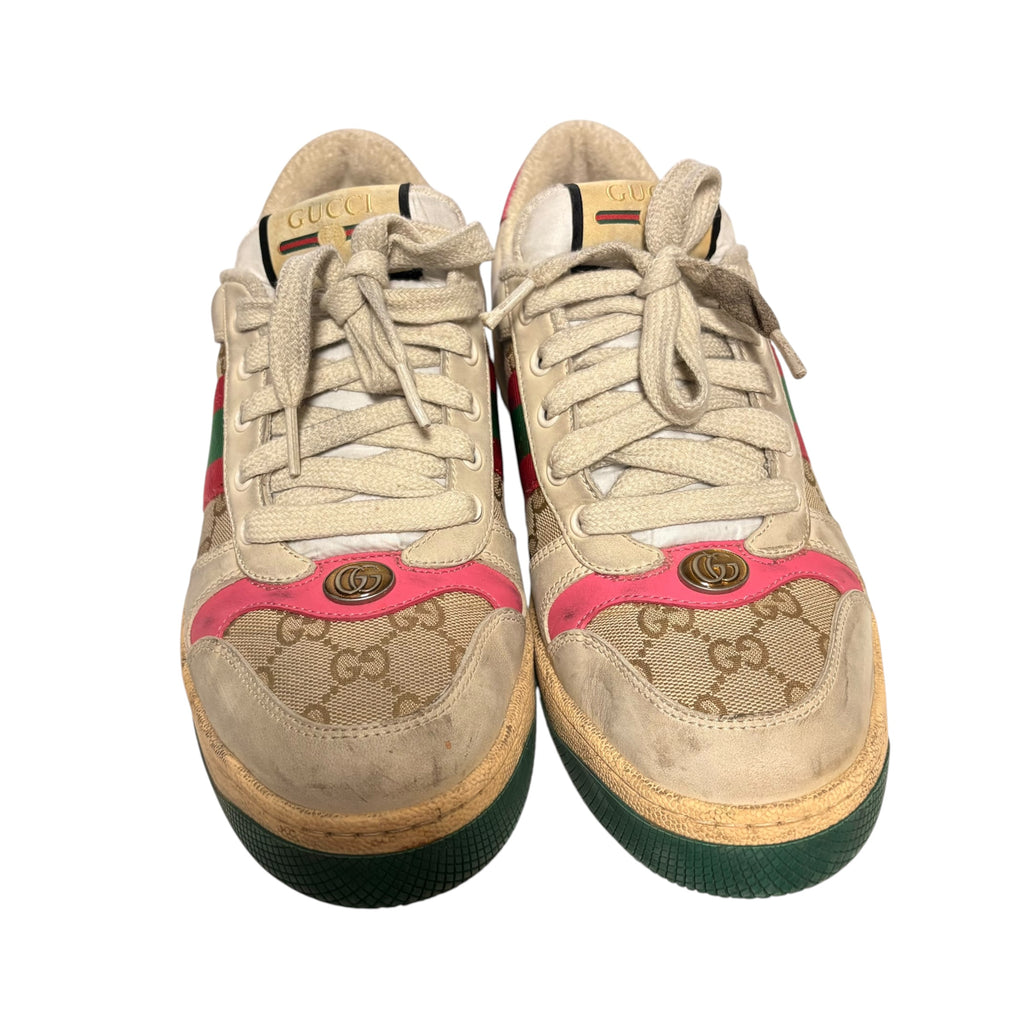 Gucci Screener Butter Leather Red