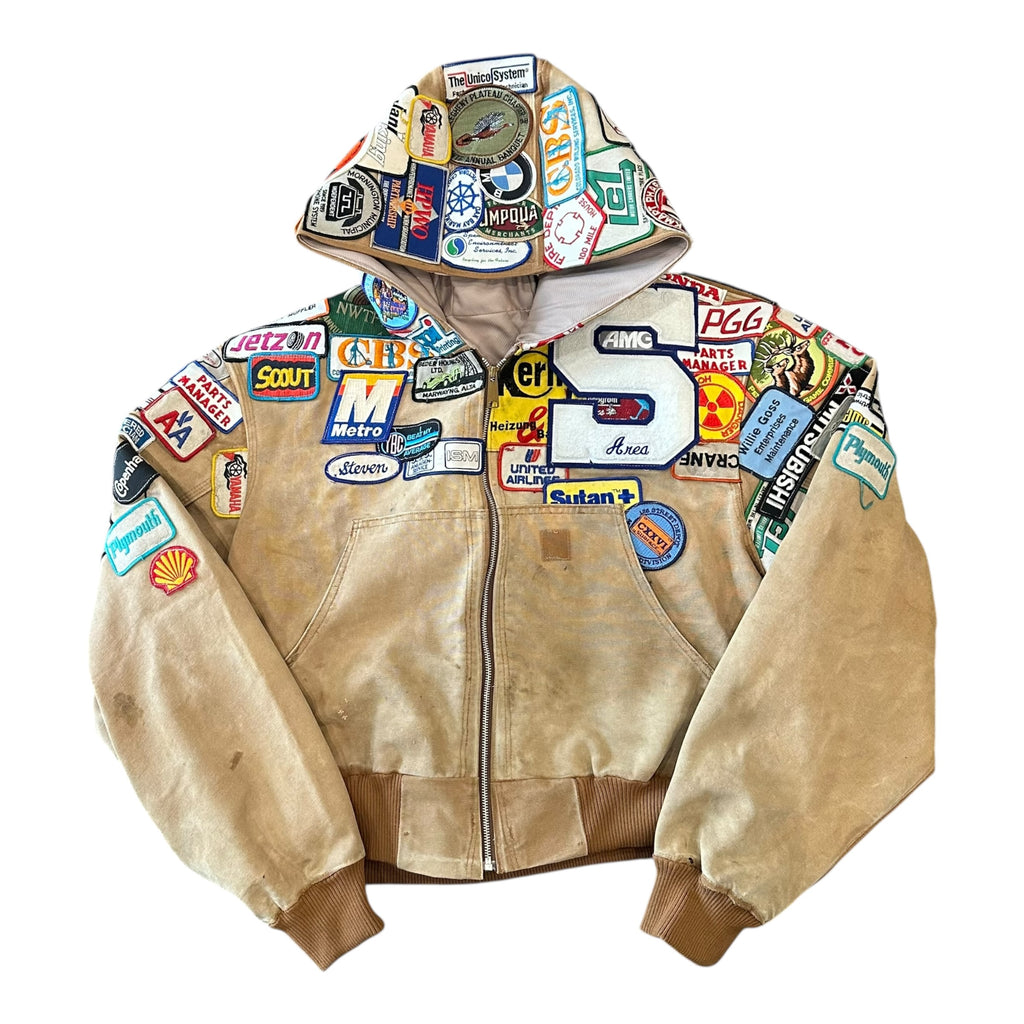 Zdroyevski Vintage Carhartt Patch Work Jacket