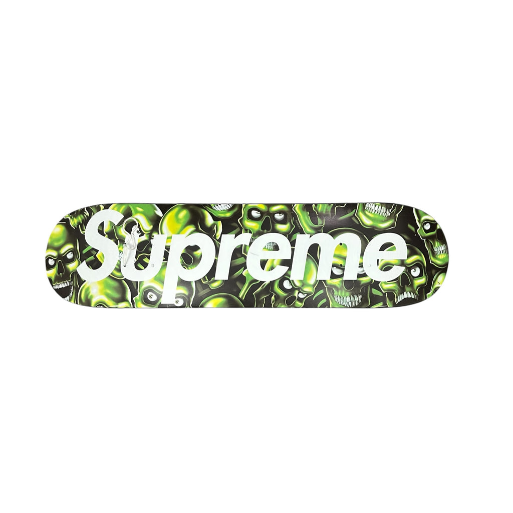 Supreme Skull Pile Skateboard Deck Green