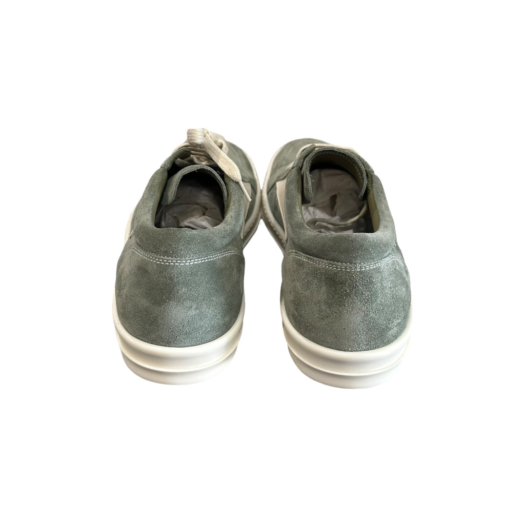 NEW Rick Owens Vintage Sneakers Green Suede