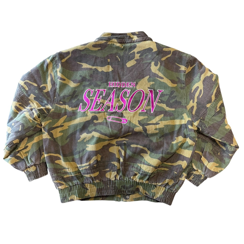 Hidden Season Camo Bomber Jacket