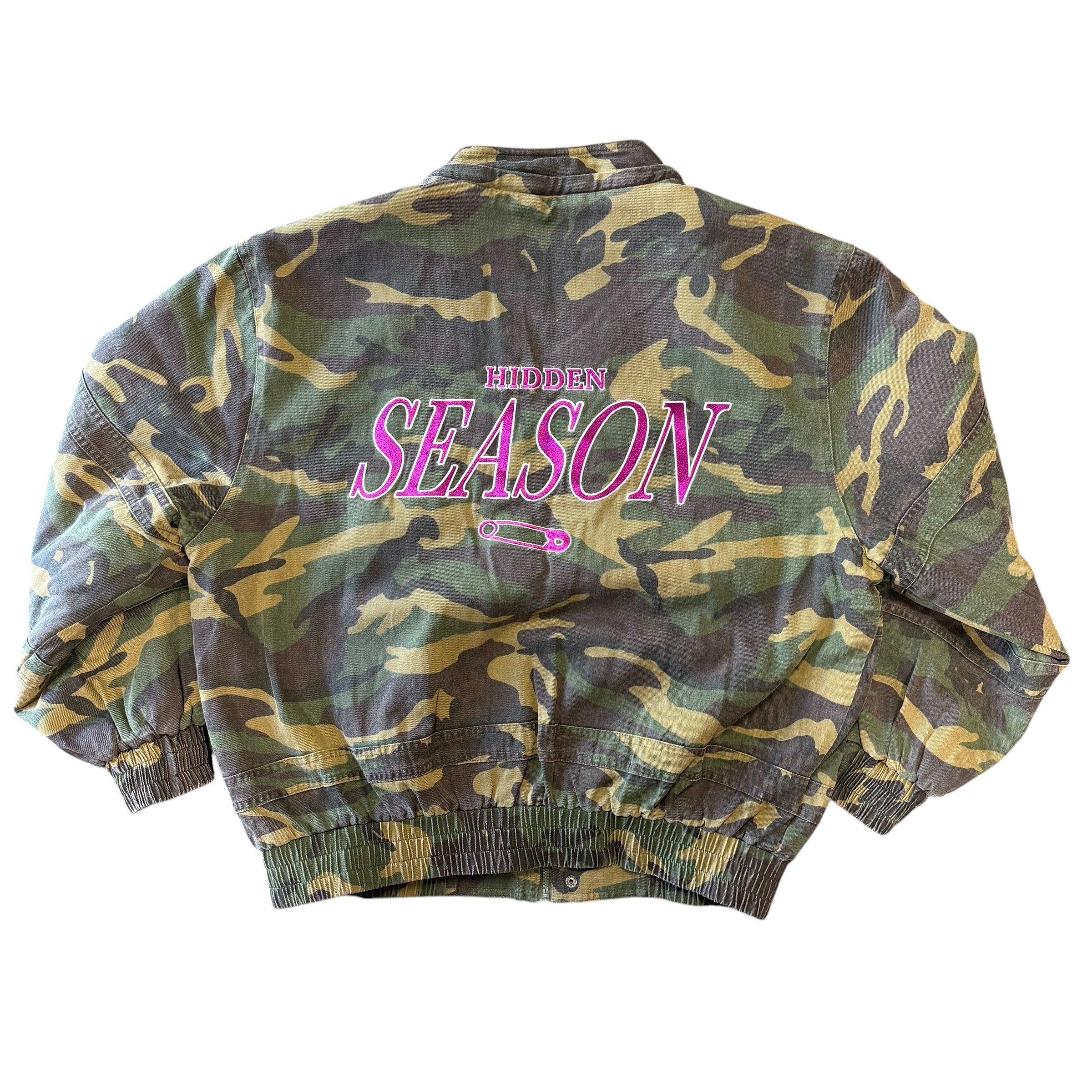Hidden Season Camo Bomber Jacket