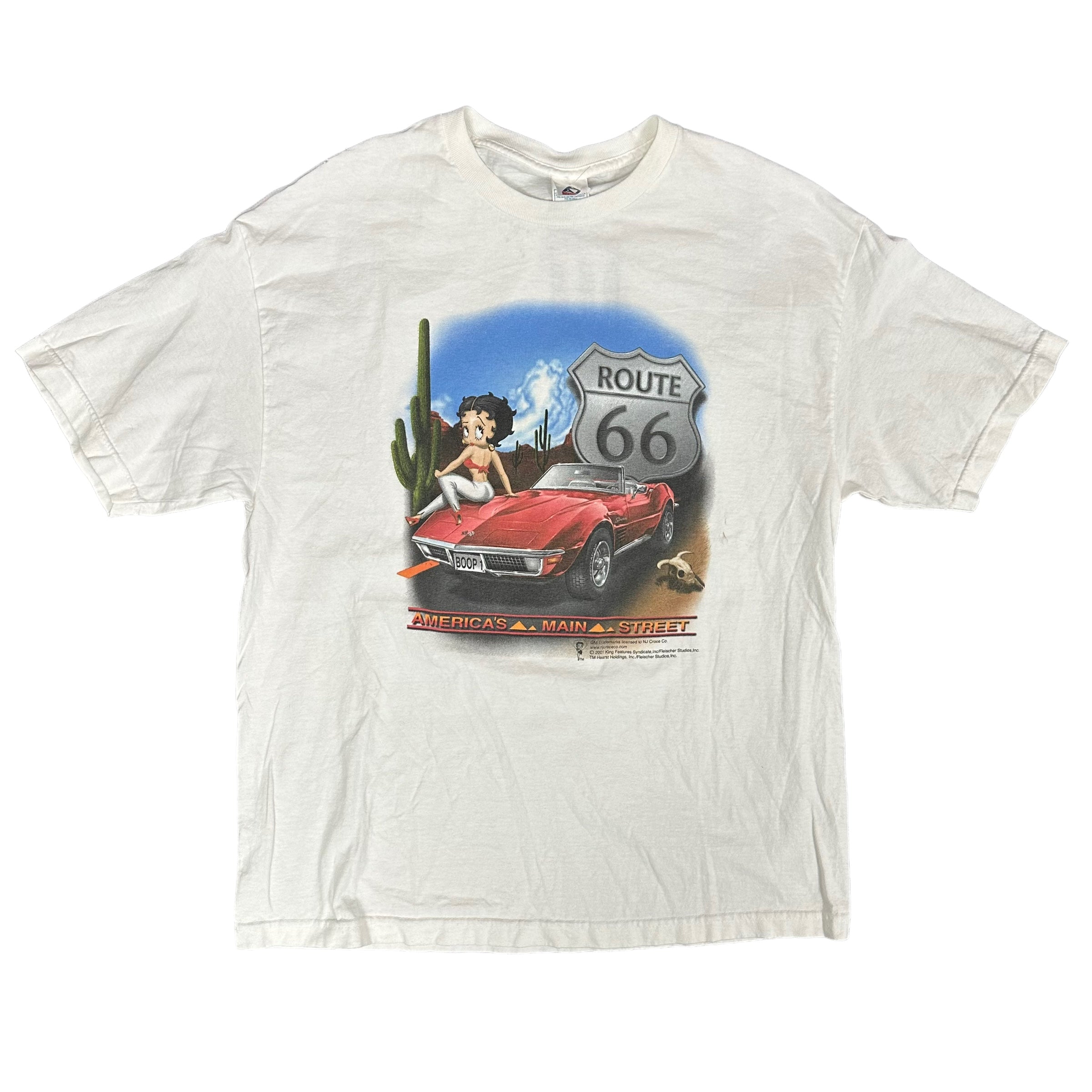 ‘01 Route 66 Betty Boop Tee – Good Times Online Store