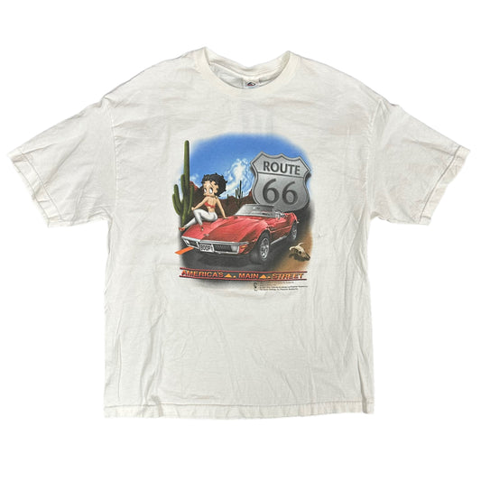 ‘01 Route 66 Betty Boop Tee