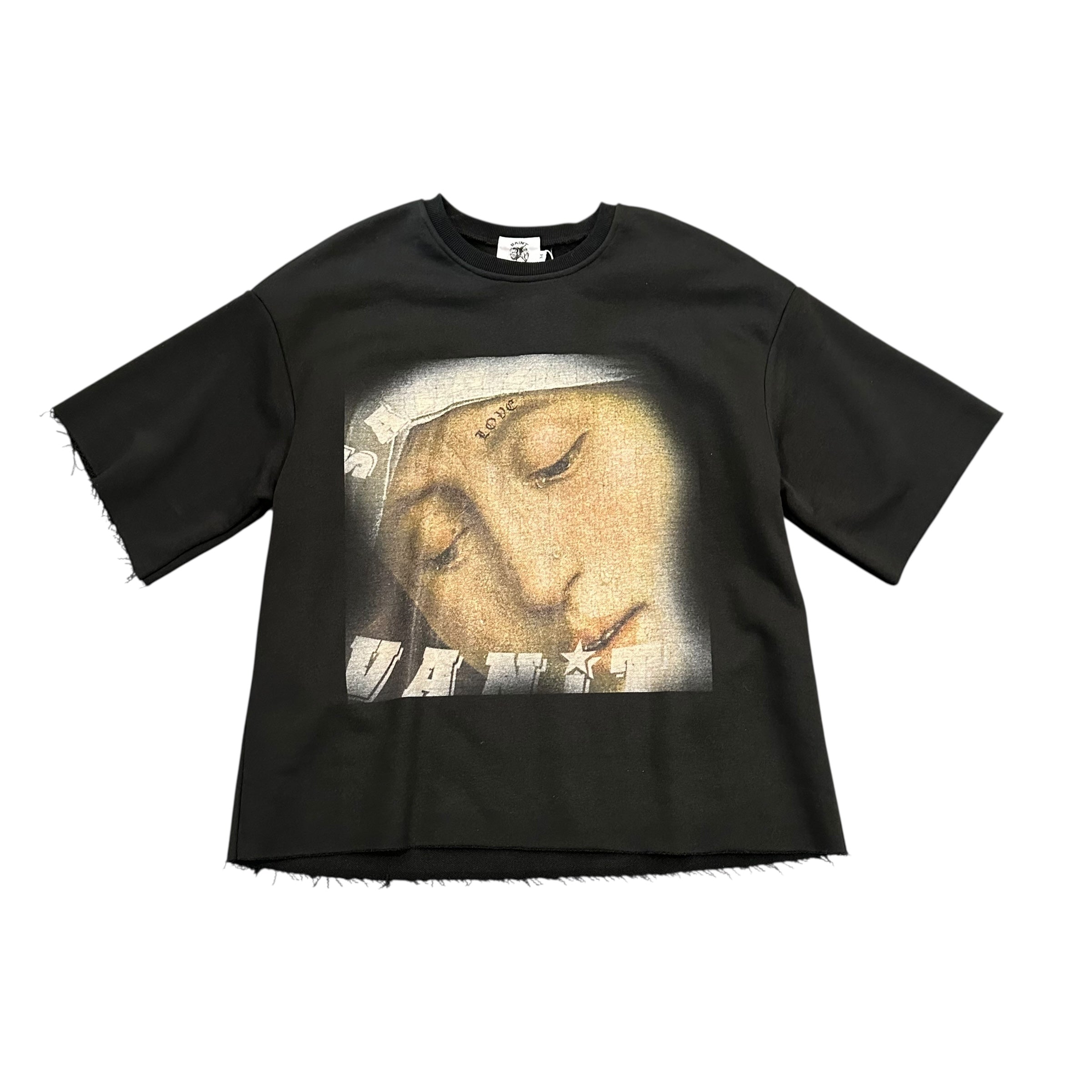 Saint Vanity Black Crewneck Tee