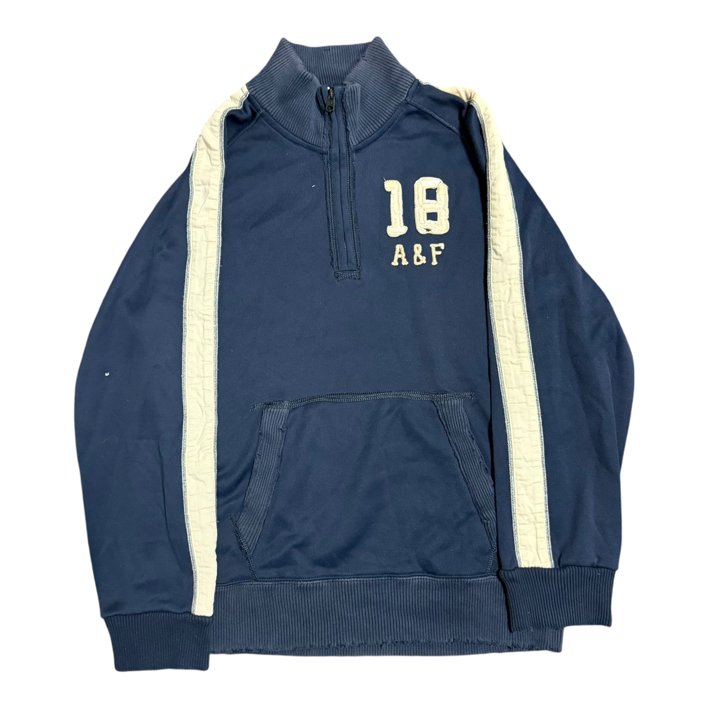 Abercrombie & Fitch 18 Navy Quarter-Zip