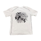 Sp5der SS25 Contrast Stitch Tee White