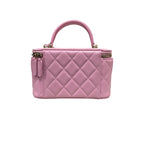 Pink Chanel Vanity Bag