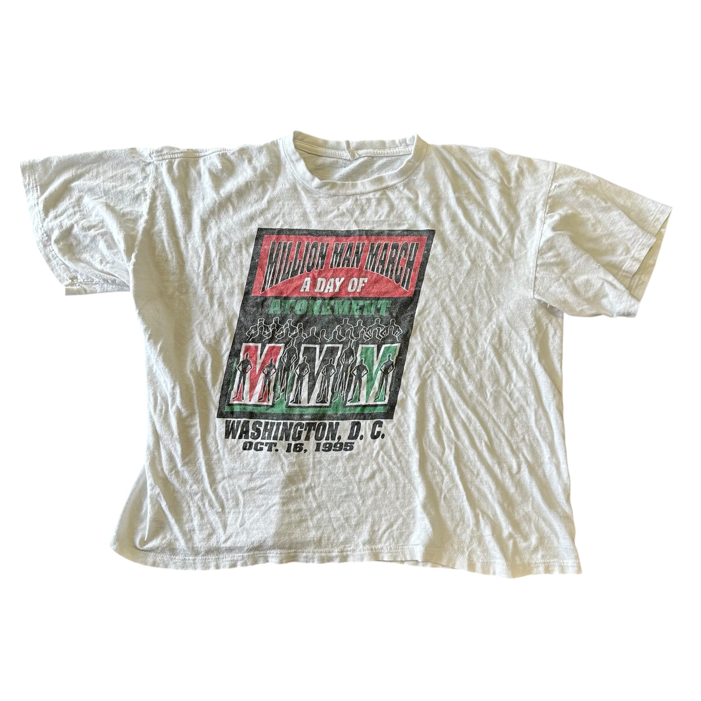 Vintage 1995 Million Man March Washington Tee