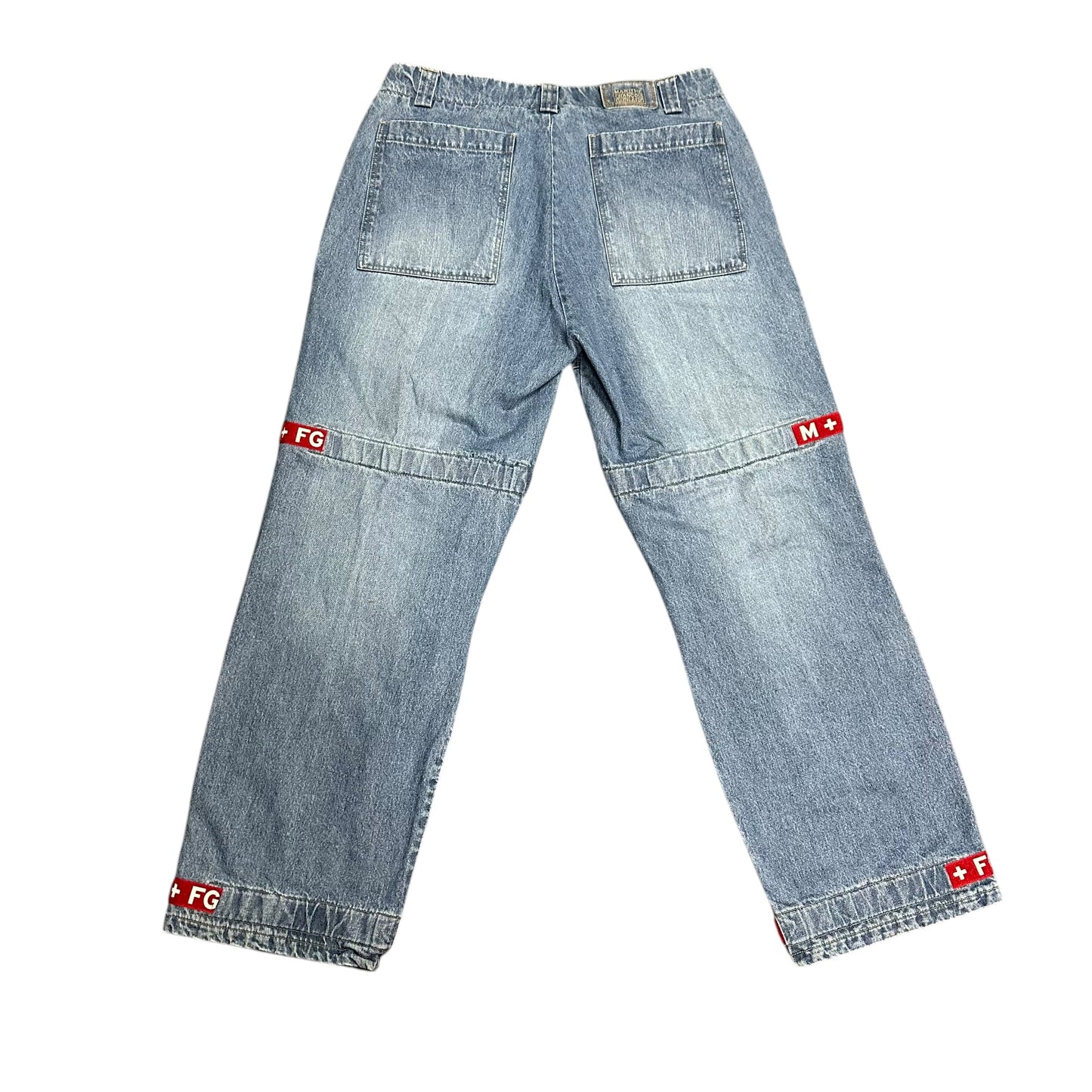 Vintage Girbaud Jeans Blue/Red
