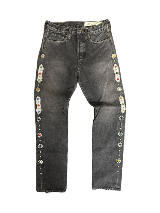 Black Kapital Denim Monkey Stud Jeans