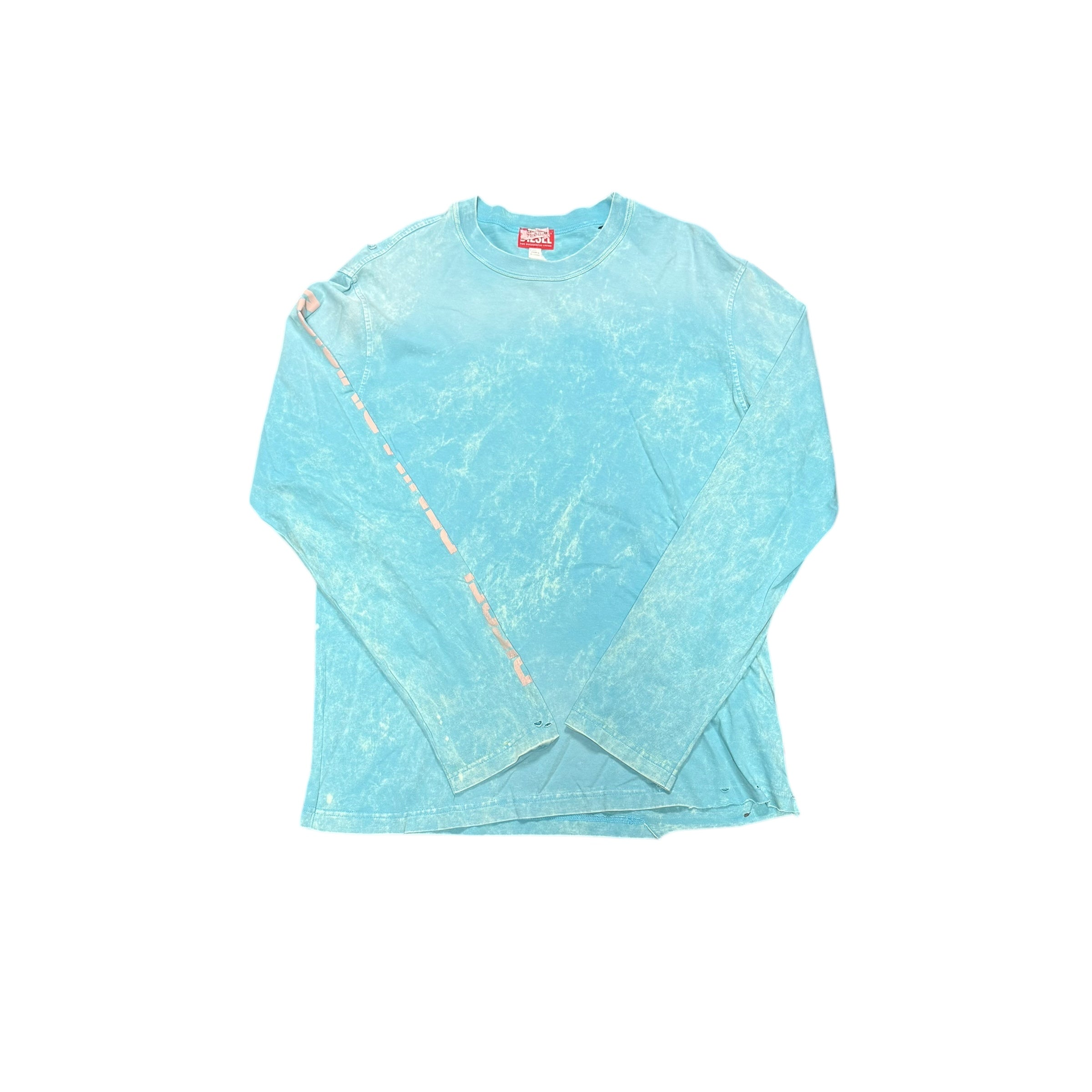Diesel T-CRANE-LS-N1 men's acid-wash long-sleeve