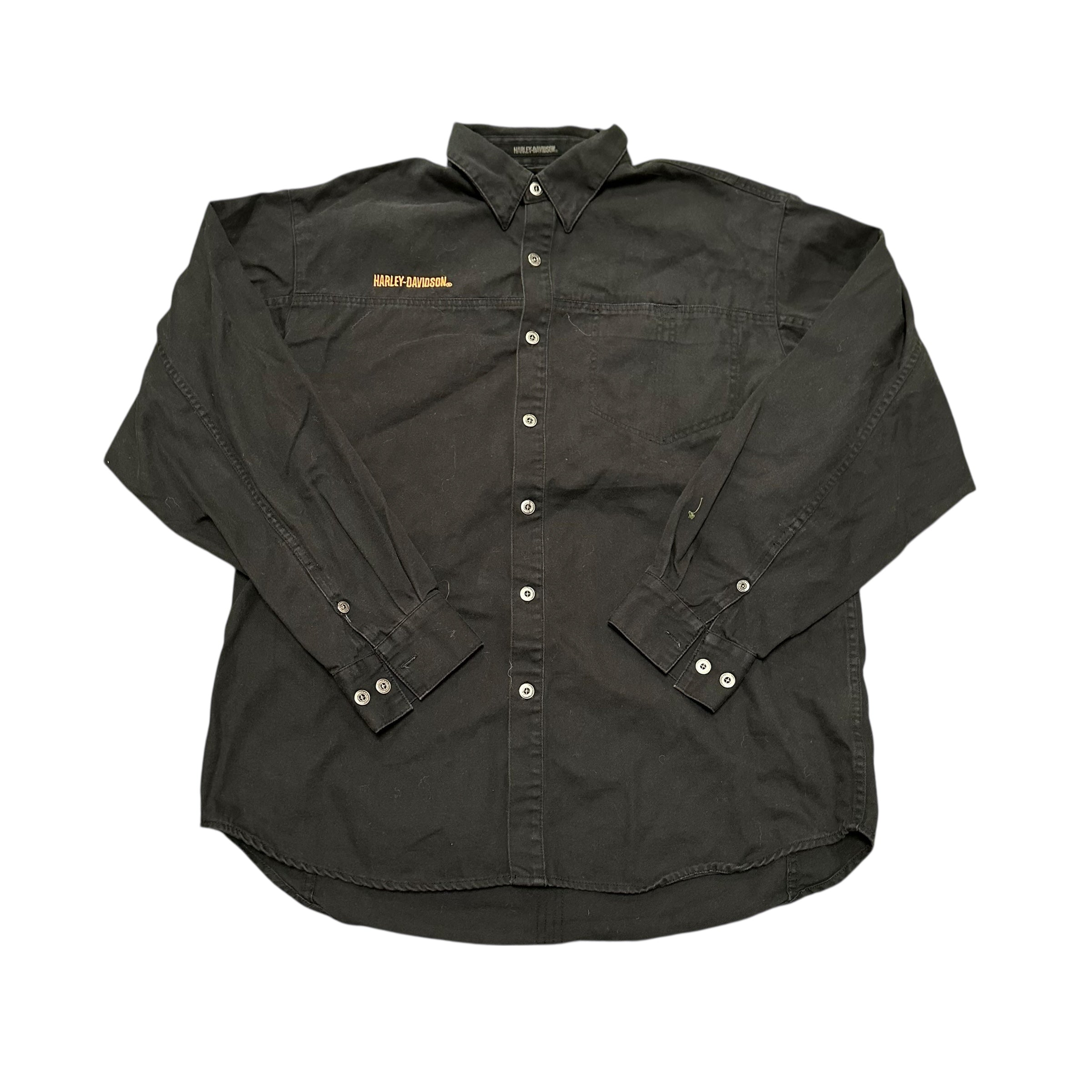 Harley Davidson Longsleeve Button Up Shirt