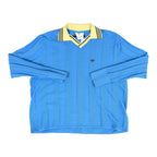 adidas x Wales Bonner Knit Long-Sleeve Football Tee 'Lucky Blue