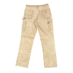 Tan Carhartt Double Knee Pants (30x32)