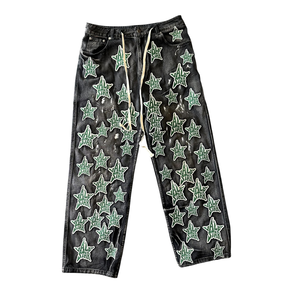 Vale Lives “Vale Star” Patch Jeans